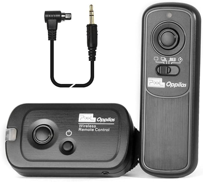 Pixel RW221-N3 Camera Remote Shutter Release Wireless Radio Control Compatible with Canon R3 R1 R5 6D 7D 5D ID 50D 40D 30D 20D 10D Replaces RS-80N3