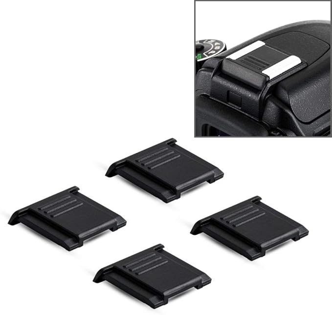 4PCS Camera Hot Shoe Cover Protector Cap for Nikon Z50II Z f Zf Z8 Z30 Z9 Z50 Z5 Z6 Z7II D850 D810 D800 D780 D750 D7500 Coolpix P1100 P1000 P950 OM-3 OM-1 Mark II OM-5 LUMIX G9II GH7 GH6 GR IIIx GR3x