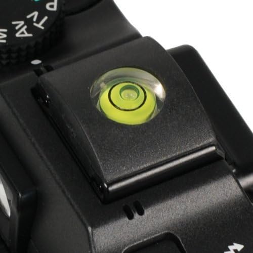 Foto&Tech 2-in-1 Hot Shoe Hotshoe Cover with Bubble Spirit Level Compatible with Panasonic Lumix DC-G9 DC-GH5, DMC-LX100 LX100S, FZ2500 (FZ2000) FZ1000 ZS50 FZ300 FZ200, LX7, GH4 GH3 G7 GX8 GM5