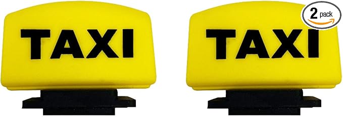 2 Pcs Camera Hot Shoe Boot Cover Cap Protector for Sony Canon Nikon (Taxi)