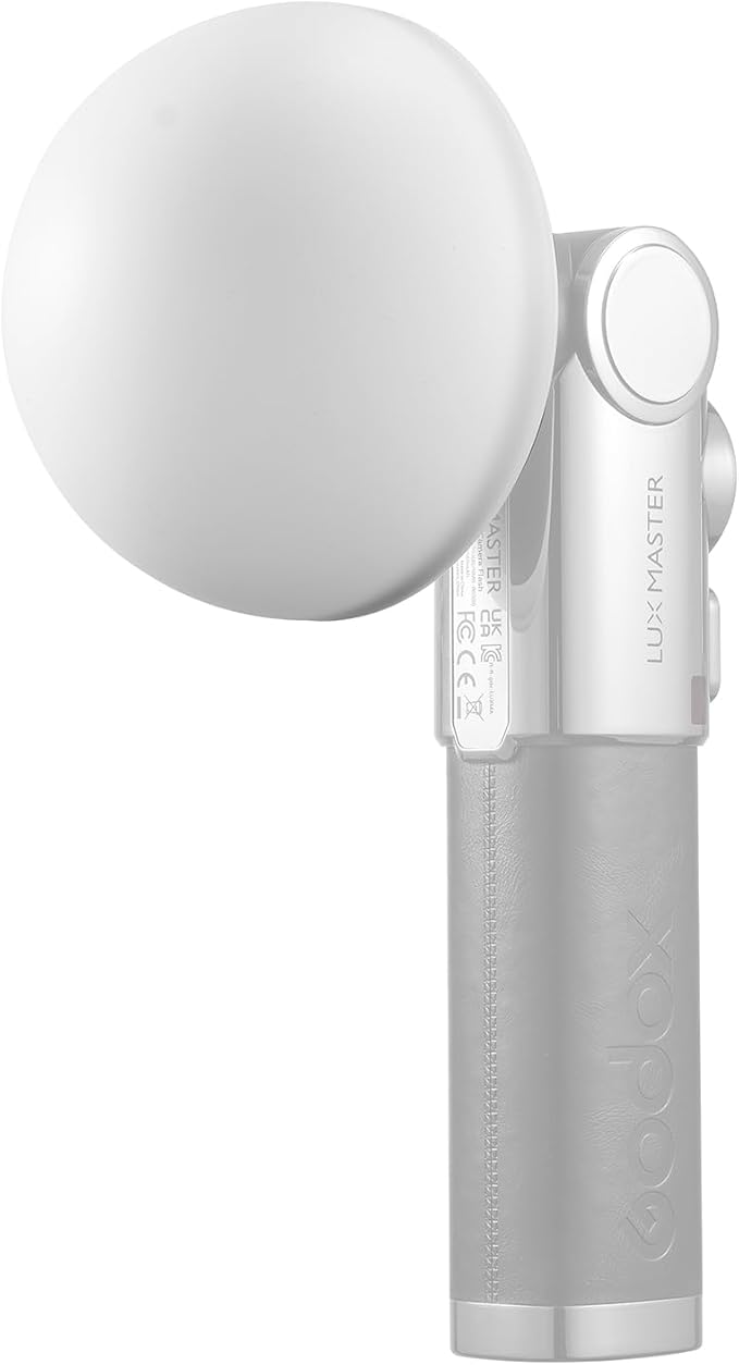 Godox LM-R28 Flash Reflector with Silicone Dome Diffuser Compatible with Godox Lux Master Retro Camera Flash