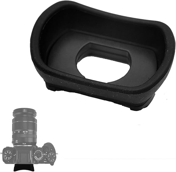 SZZCNOX Soft Silicone Camera Viewfinder Eyecup Eyepiece Eyeshade for Fujifilm XTL/XT4/XT1/XT2/XT3/XH1 Cameras, Eye Cup Replacement for Fuji Fujifilm X-T4 GFX-50S GFX100S Camera Viewfinder Cover