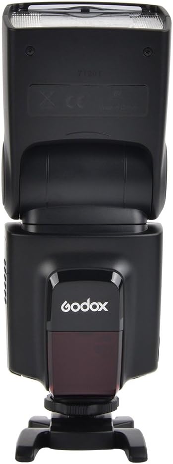 Godox Wireless 433MHz GN33 Camera Flash Speedlite with Built-in Receiver with RT Transmitter Compatible for Canon Nikon Sony Olympus Pentax Fuji DSLR Cameras with Diffuser + Filters