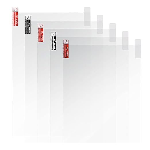 LANEKGU 5PCS Wear-Resistant Leak-Proof Screen Protector Film for Elegoo Mars 4, Mars 4 Ultra Resin LCD 3D Printers