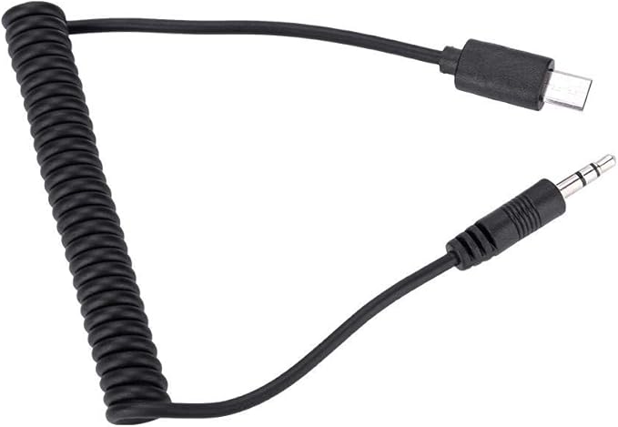 RM-VPR1 3.5mm/2.5mm Shutter Release Cable Cord for A7III/A9/A99 II/A7 II/A6500 Camera(3.5mm-)