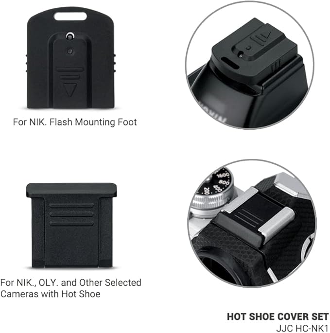 2Pack Camera and Flash Hot Shoe Cover Cap for Nikon Speedlite SB-910 SB-900 SB-700 SB-500 SB-5000 on Nikon D850 D810 D780 D750 D7500 D7200 D5600 D5300 D3500 D3400 Coolpix P1000 P950 Camera