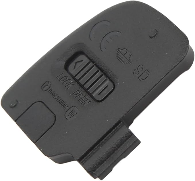 Diyeeni Replacement Battery Door Cover, for A6000 ILCE 6000 Camera Battery Compartment Lid Cover, Camera Repair Part Accessory