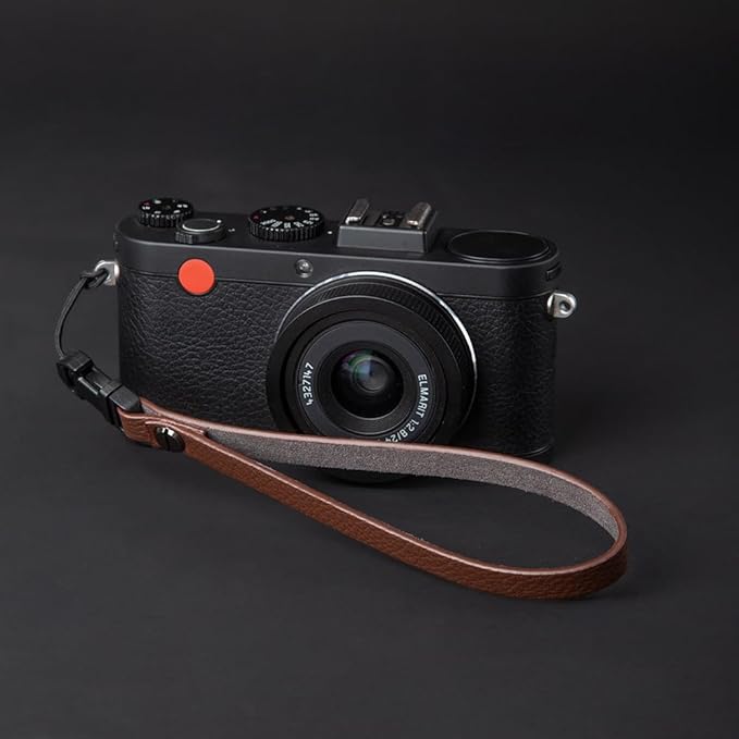 DBZZ Vintage Minimalist Leather Camera Neck Shoulder Strap For Ricoh GRIII GR3X GRIV For Leica X1 For Fuji X-half