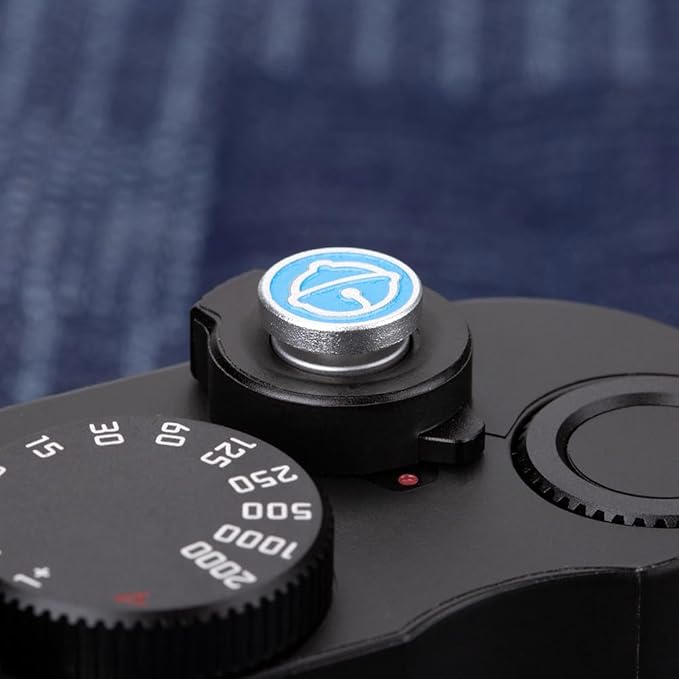 Camera Shutter Button Compatible with FUJIFILM X-T5 X-T4 X-T20 X-T30 X-T200 X-PRO2 ，,Soft Release Button for laica M9 (Bell)