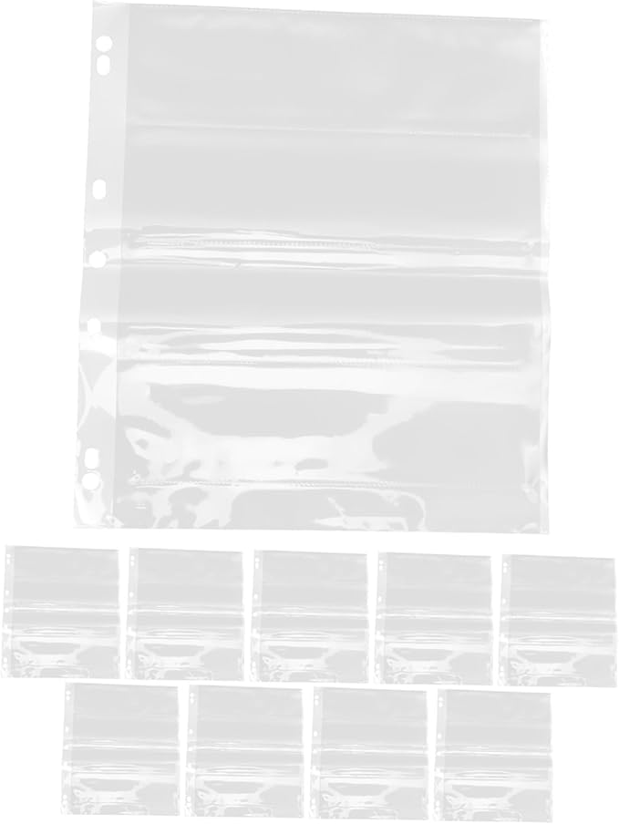10pcs Negative Film Sleeves Document Bags for Organizing and Protecting Important Photos and Film Negatives