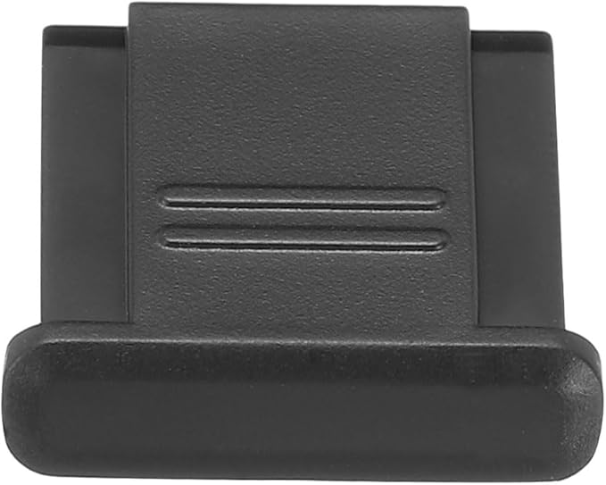 PATIKIL 12mm Universal Camera Hot Shoe Cover Cap, 2 Pack Hot Shoe Cap Hot Shoe Protector Plastic Suitable for Nikon for Fujifilm for Pentax DSLR/SLR Camera, Black