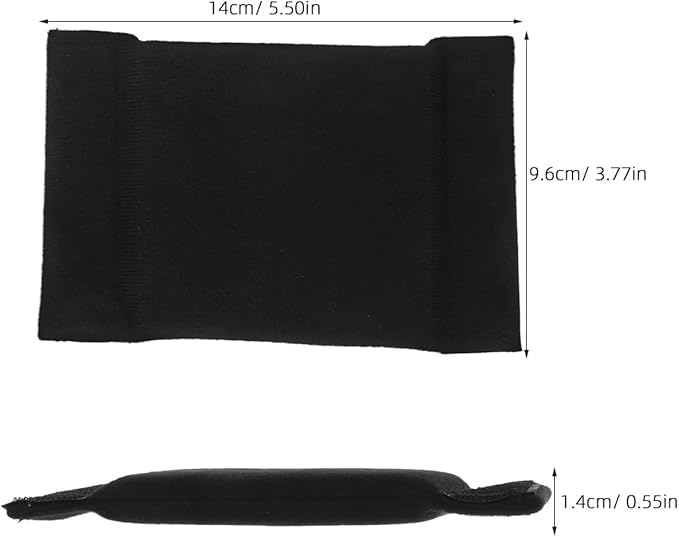 KICHOUSE Camera Bag Insert Divider Padded Organizer for Dslr Mirrorless Cameras Lens Compartments Protective Modular Camera Bag Partition 5.51X3.77X0.55In Travel Photography Accessory