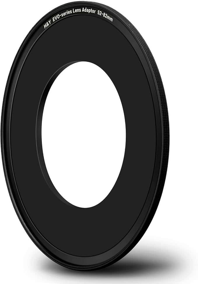 H&Y Magnetic Step Up Filter Ring 52 to 82mm, Ultra-Slim Aluminum Lens Filter Stepping Ring for Adapting 52mm Lens to an 82mm Filters, EVO Series