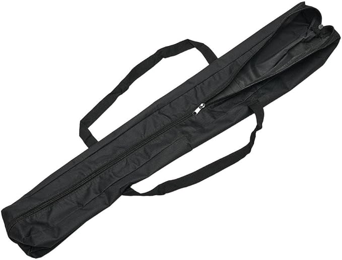 Camera Tripod Storage Bag Padded Carrying Case with Shoulder Strap for Photography Light Stand Mic Stand Umbrella Equipment 80-150cm Length Black(120 * 20CM)