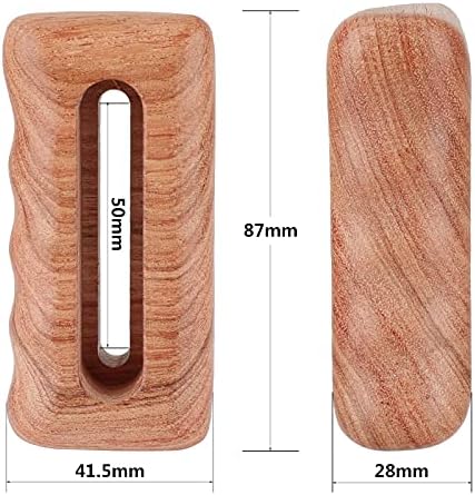 CAMVATE Wooden Hand Grip with 1/4"-20 Mounting Groove for DSLR Camera Cage Kit(Left Hand) - 2828