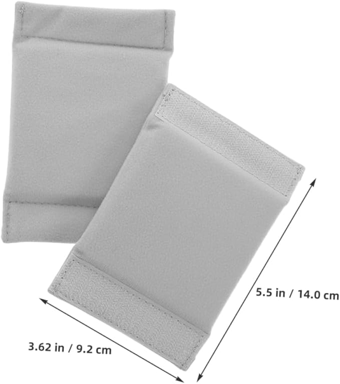 TEHAUX 4pcs Adjustable Camera Bag Divider Inserts Padded Cushions for Lens Protection Shockproof Interior Separator Pads for Dslr Storage and Organization