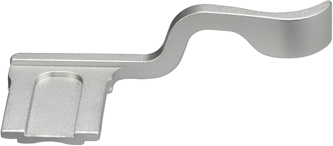 Metal Thumb Up Grip for for Fuji Fujifilm XT50 XT5 XT4 XT3 XT30 XT2 XT20 XT10 Digital Camera Hot Shoe Thumb Hand Grip Accessories (Silvery)