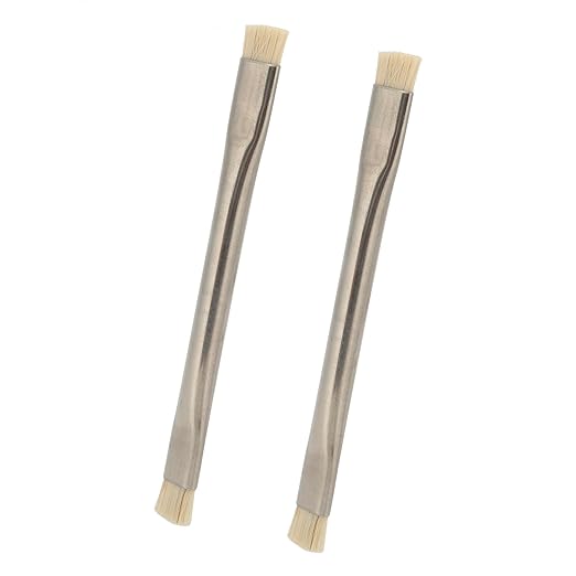 Anti Static Brush 2pcs Electronic Cleaning Brush, Mainboard Motherboard Cleaning Brush ESD Safety Dust Removal Brush Soft Brush for Cleaning Keyboard PCB Mobile Phone Parts