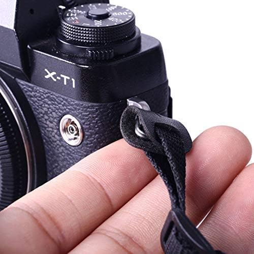 4 Pack Camera Strap Lug Ring Triangle Split Rings Hook with Leather Pad Protector Cover for Fujifilm Canon Nikon Sony Olympus Pentax DSLR Camera Shoulder Straps Harness Crossbody Belt