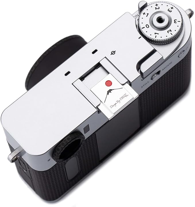 Camera Hot Shoe Cover/Shutter Button, Soft Release Button,Suitable for FUJIFILM XT5 XT4 XT3 XT30 XT20 X100V X100F XT100 X-E3 X-PRO2 X-PRO3 (Mountain-Hot Shoe Cover)