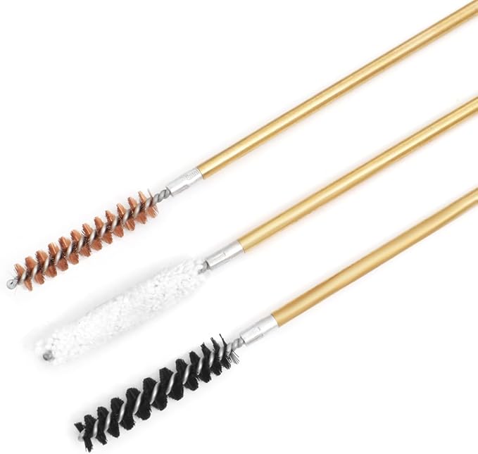 Handgun Cleaning kit 9mm 357 Caliber 380 Caliber Gun Cleaning Kit 9mm Pistol Cleaning Kit Bore Brush Cotton Mop Nylon Brush and Jag