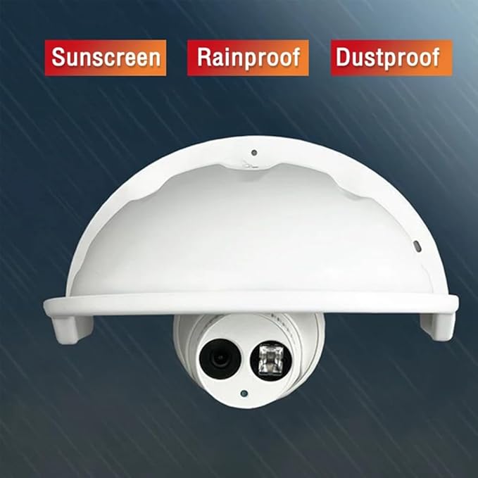 Kopinma Protective Cover Shield Wall Waterproof Rainproof Cover Outdoor Camera Protection Box Security Camera Outer Cover-A Easy Install Easy to Use