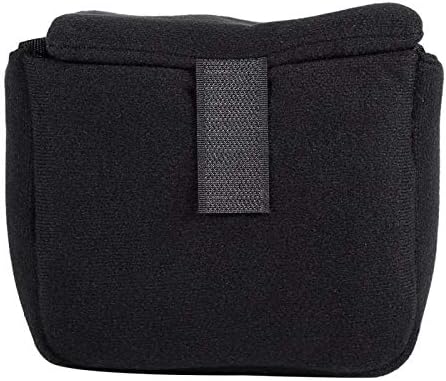 Zerone Camera Bag,Camera Inner Bag Shockproof Padded DSLR Camera Bags Insert Case, Camera Organizer with Hook and Loop,Small Camera Insert for Camera Storage(Black)