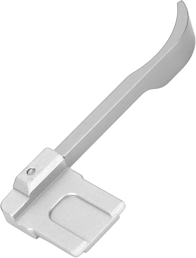 Bewinner Thumb Up Grip for A6700, Aluminum Alloy Camera Thumb Rest with Hot Shoe Cover, Ergonomic Hand Grip for Secure OneHanded (Silver)