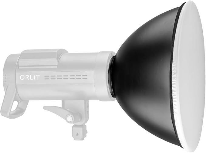Glow 70 Degree Magnum Reflector with Diffuser for Bowens Mount Flash Heads