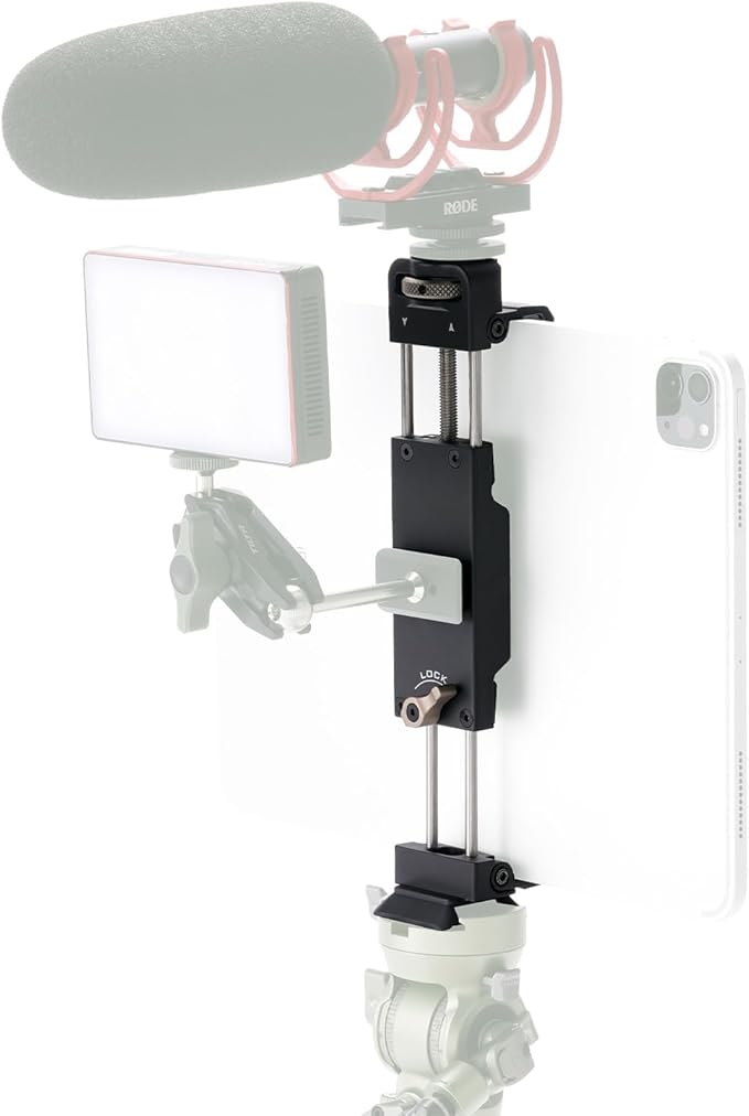 Tilta Multi-Functional Mounting Clamp Compatible with Apple iPad in Black | TA-MMC-AI-B