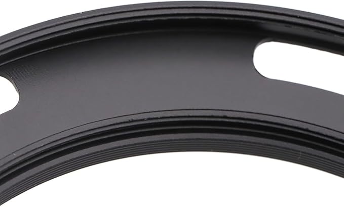 77mm Hollow Lens Hood 77mm Screw in Curved Vented Lens Hood 77mm Metal Lens Hood for 77mm Lens Hood Wide(Black)
