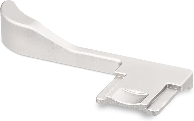 Haoge Metal Thumb Up Grip for Sony A7CII,a7CR,Camera Accessories Silver Hot Shoe Rest Hand THB-S7CR-S