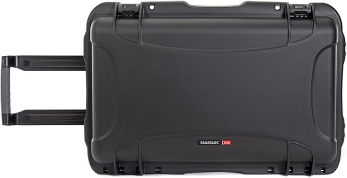 Nanuk Wheeled Series 938 Lightweight NK-7 Resin Waterproof Hard Case, Black