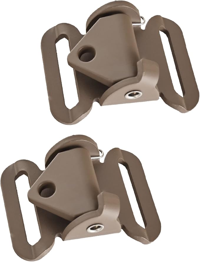 Cam Buckle Quick Adjust Spring Loaded Cam Lock Buckle Non-slip Buckle for 1 Inch Webbing Backpack Sling Bag Straps