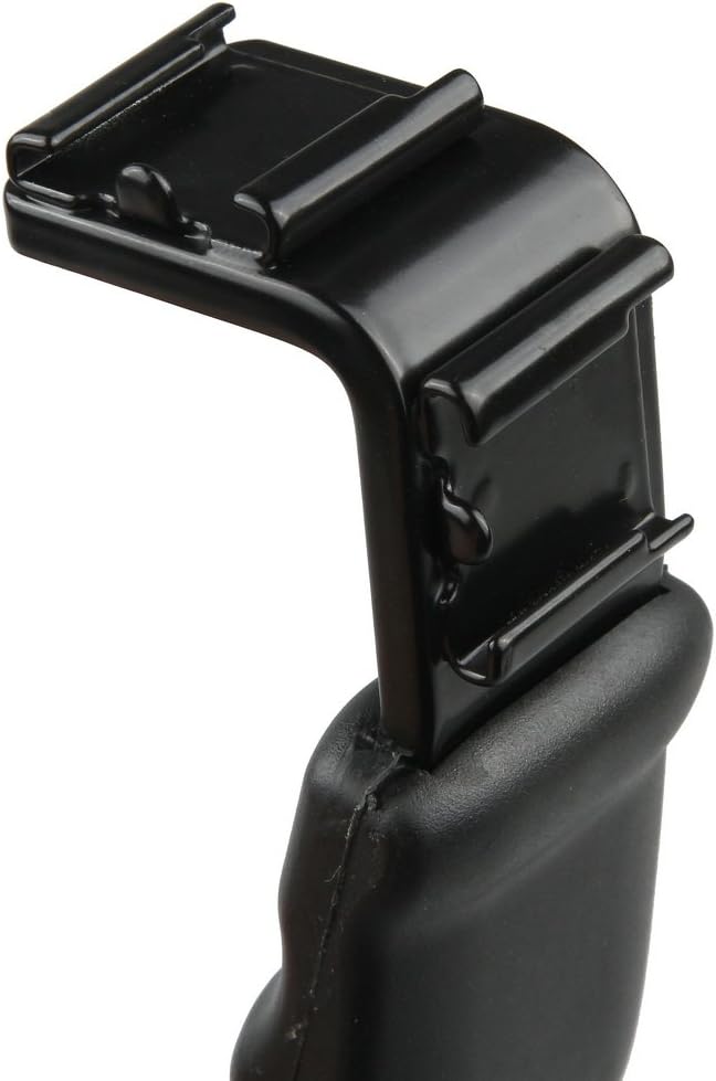 Fotga Heavy Duty L-Bracket with 2 Hot Shoe Mount for Video LED Light Camera Flash Camcorder Microphone Phone iPhone Filming