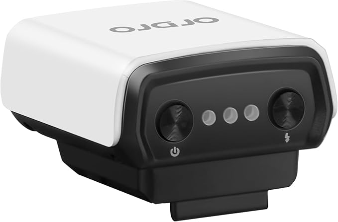 ORDRO FL-10 Mini Camera Flash Camera Flash Speedlite for Fuji/Sony/Nikon/Canon, Digital Film Cameras, Portable Mini hot Shoe Flashlight for DSLR Cameras (White)
