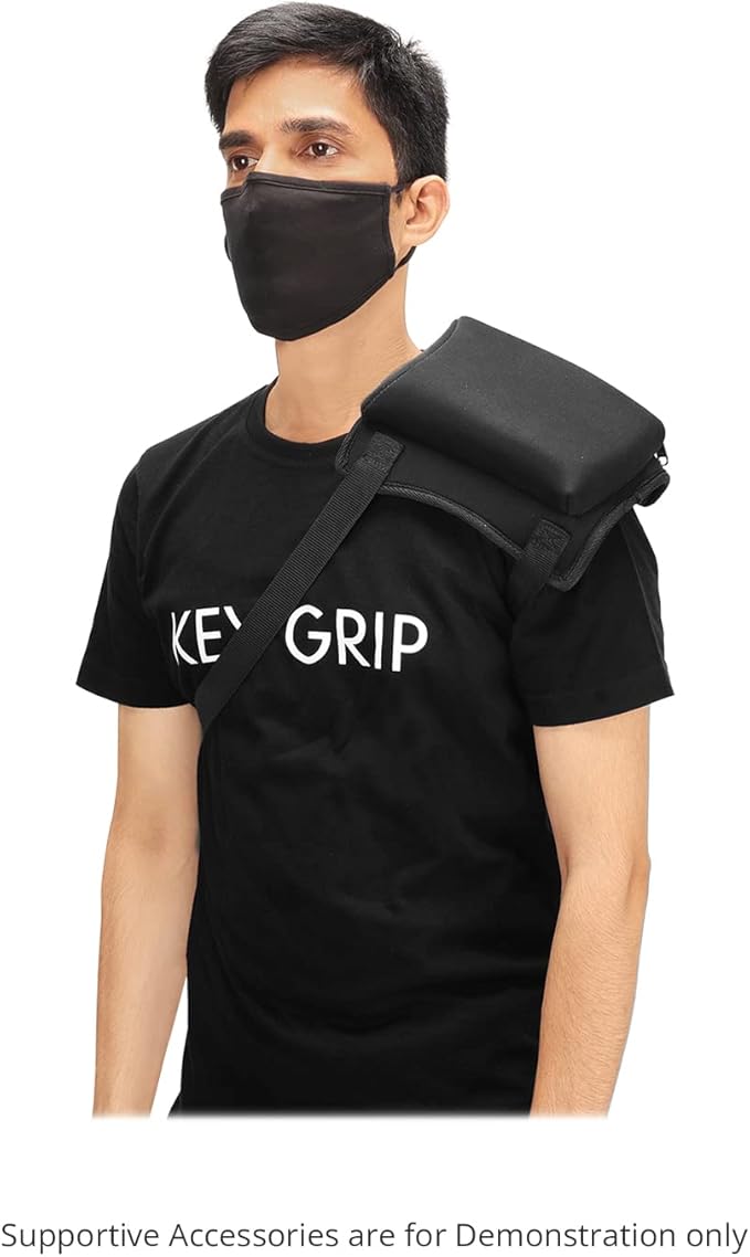 PROAIM Comfy Camera Shoulder Cushion Pad (Large Size) for Photographer, Video Maker & Filming Crew. Ergonomic Cushion Padding for Enhanced Comfort, Adjustable Straps with Quick Closer.