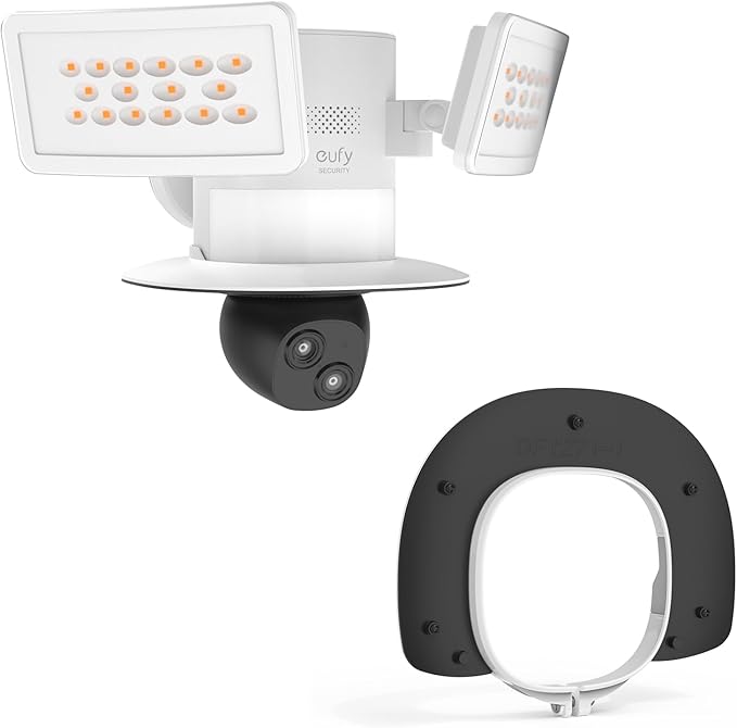 Rain Cover for eufy Floodlight Camera E340 (White)