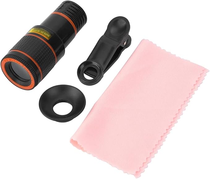 Cell Phone, Professional 12X Telephoto Lens? Telescopic Focusing Universal Phone for Mobile Phone Tablet Cell Phone Lens Default