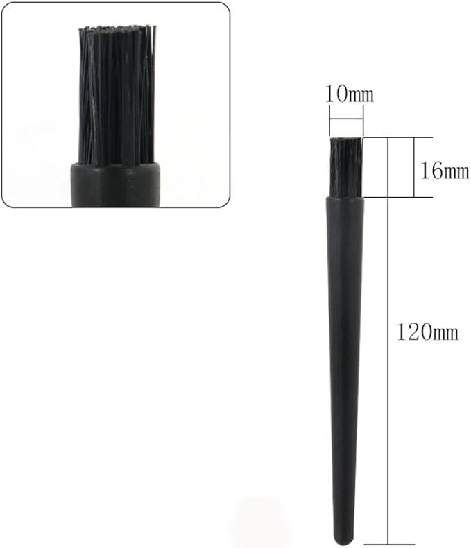8Pcs ESD Safe Anti Static Brush Set Detailing Cleaning Tool for Mobile Phone Tablet PCB BGA Repair Work