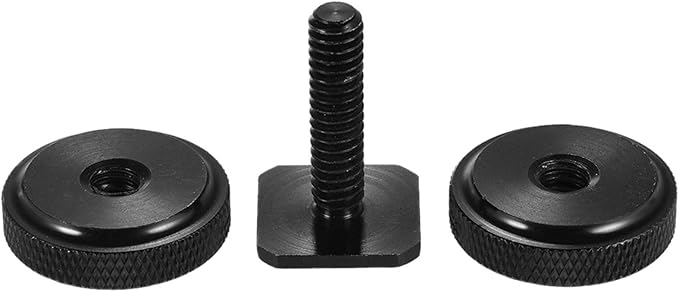 2-Pack Hot Shoe to 1/4"-20 Adapter - Converts Camera Flash Mount to Tripod Thread. Compatible with DSLR rigs, Lights & Accessories. Durable Aluminum Construction.