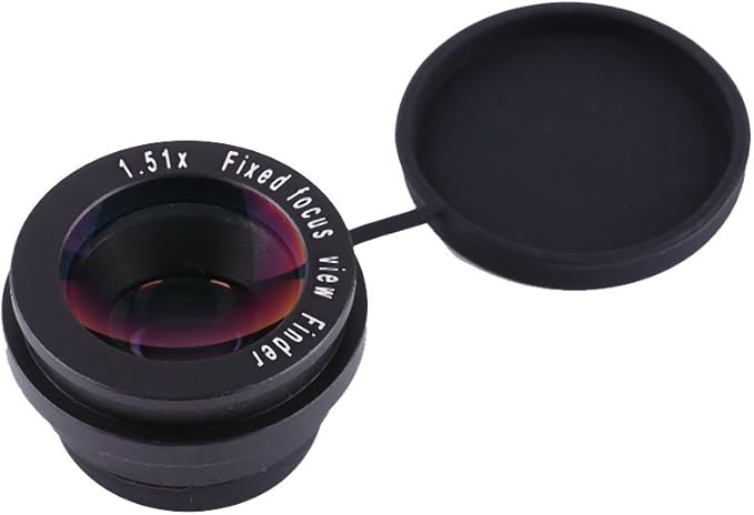 Acouto 1.5X Zoom Viewfinder Eyepiece Magnifier for DSLR Camera 1.5X Fixed Focus Viewfinder Eyepiece Magnifier Eyecup Accessory