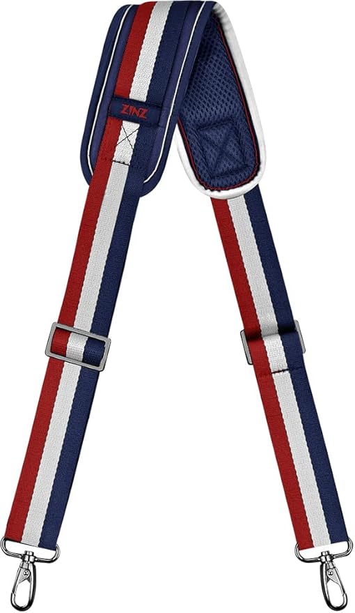 ZINZ Bag Shoulder Strap, Padded Adjustable Shoulder Strap Replacement