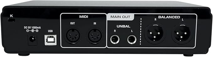Rockville R-TRACK 2x2 USB 2.0 Audio Interface, 24-Bit/192kHz, 2 Mic-Pres with Combo Jacks, MIDI I/O, Phantom Power, for Studio Recording and Podcasting