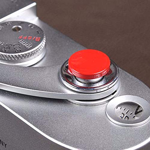 1Pcs Camera Metal Soft Shutter Release Button for Fujifilm X100 Leica M4 M6 (Red)