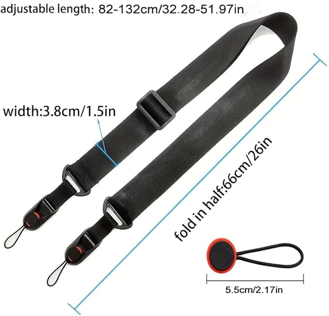 Camera Strap Quick Release Strap, Durable Nylon Strap for Safe Carrying, Perfect for Photography and Binoculars