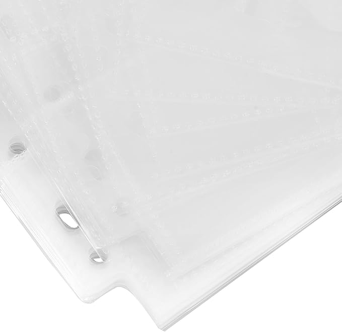 COHEALI 30pcs Acid-Free Film Negative Sleeves Binder Sheets 7-Strip 210-slot Film Negative Storage Pouches for Photographers and Archivists