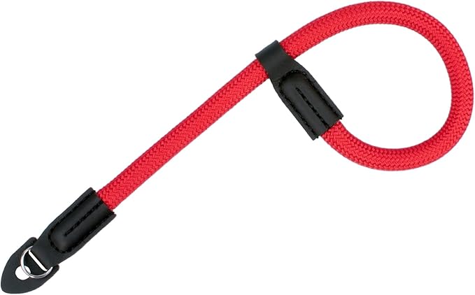 Camera Wrist Strap, Rope Camera Strap Wrist for DSLR SLR Mirrorless Cameras Hand Strap Red