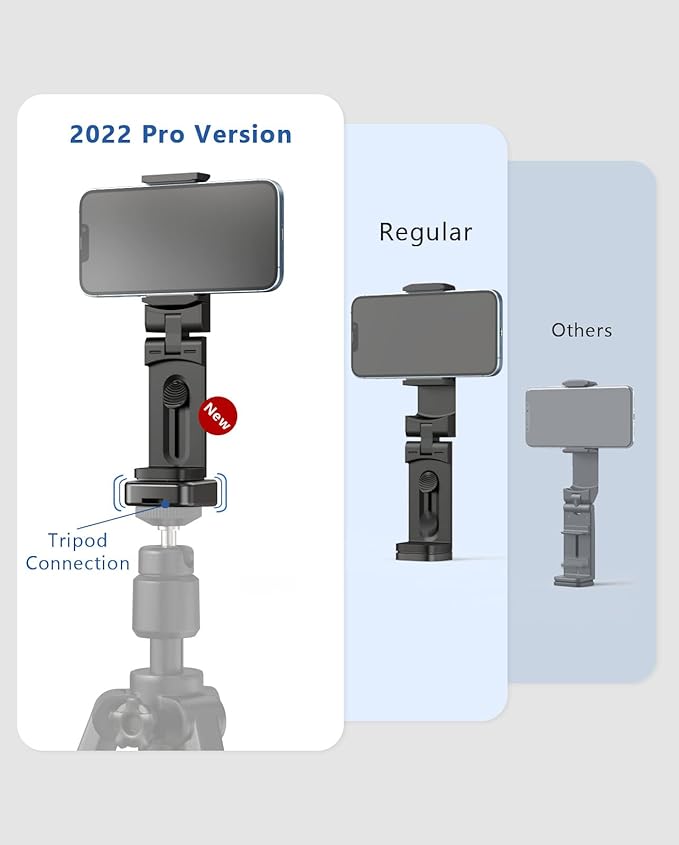 MiiKARE Airplane Phone Holder, Universal 360° Rotation Handsfree Mount for Tray Table, Desk & Travel