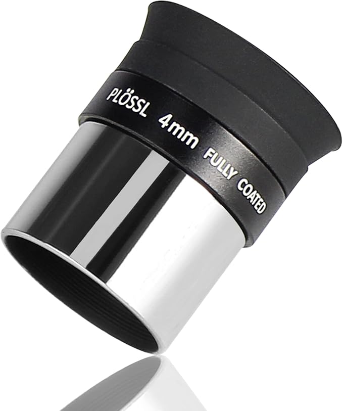 CelticBird 1.25inch Fully MultiCoated Plossl Telescope Eyepiece 4mm 4-Element Plossl Design Telescope Accessory Astronomy Gifts Threaded for Standard 1.25inch Astronomy Filters